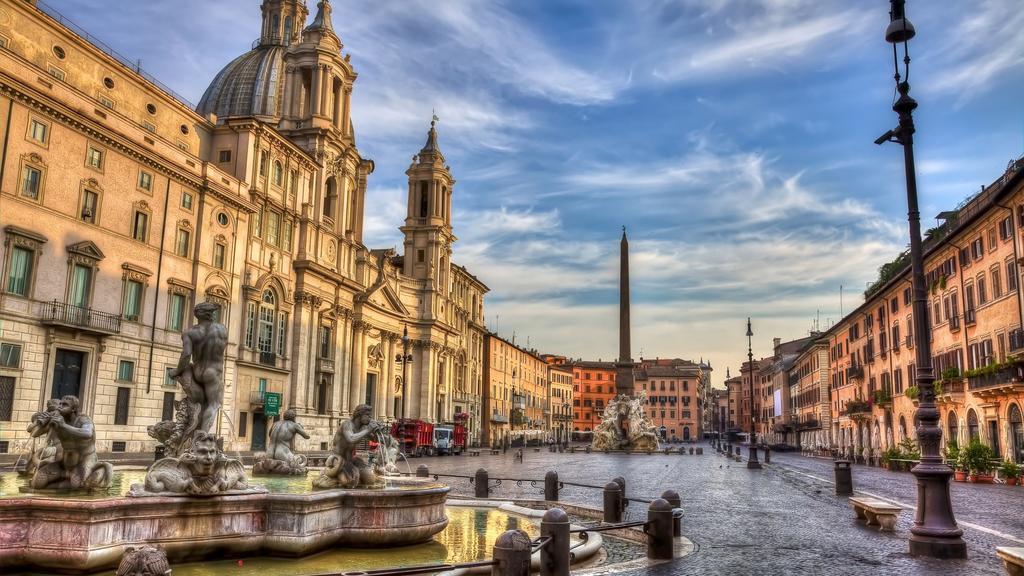 Tolli Hotell Roma Eksteriør bilde
